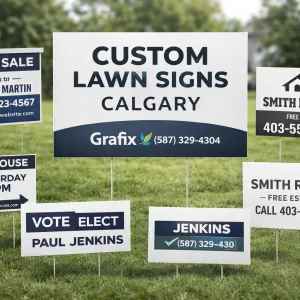 Lawn Signs Printing Calgary