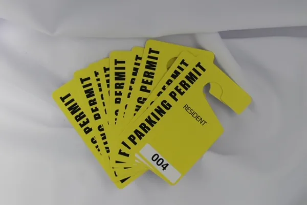 Yellow Hang Tags