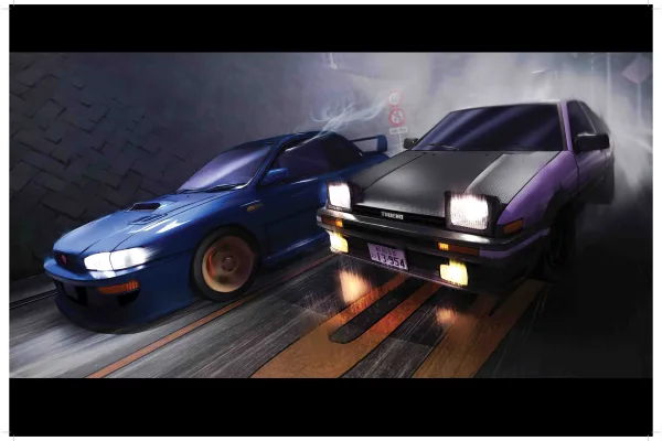 Car Art Print for Office