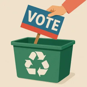 How to Recycle Campaign Signs