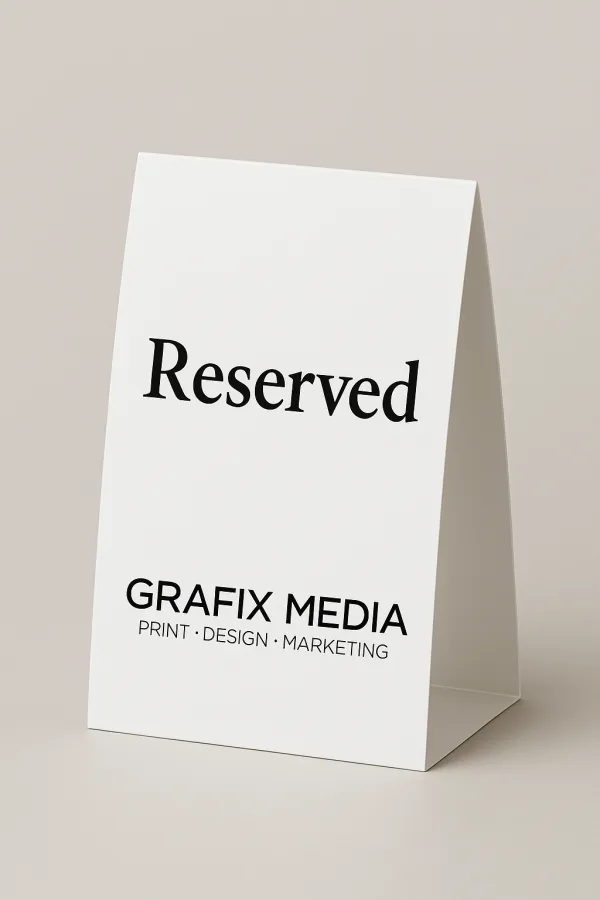 Tent Cards Printing