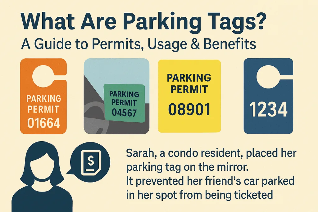 what are parking tags