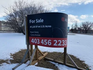 bent sign
