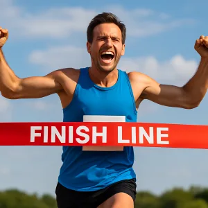 Finish Line Ribbon