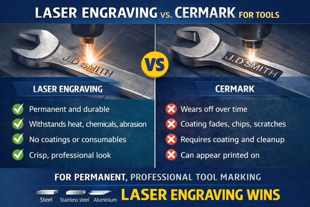 Laser Engraving vs Cermark